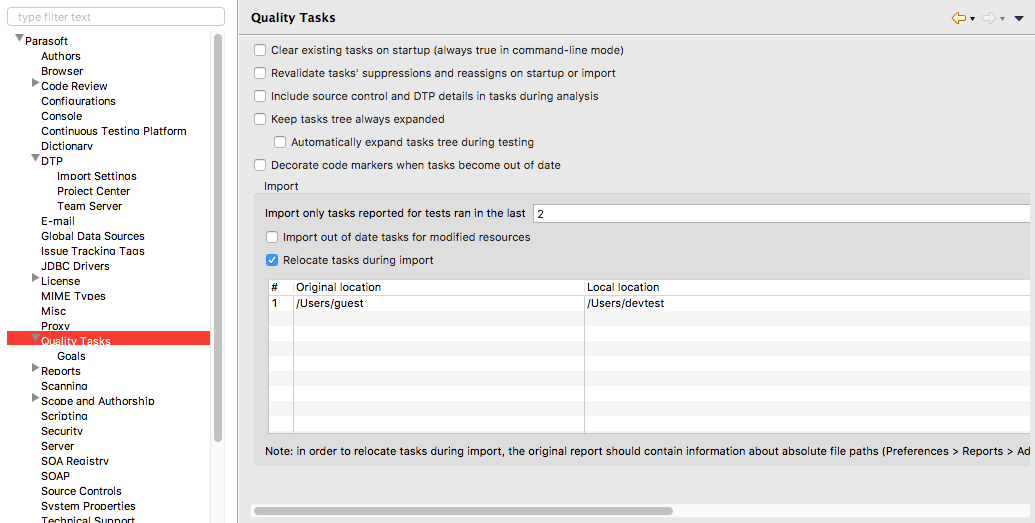 SOAtest and Virtualize 2021.2 > Importing Results into the UI > config-qual-tasks-view-soatest-9106.png