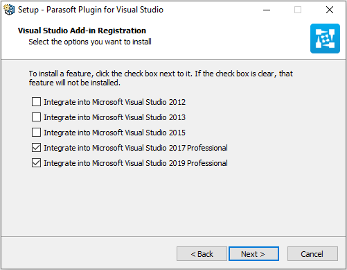 Plugin for Visual Studio - Parasoft C/C++test Standard  - Parasoft  Documentation