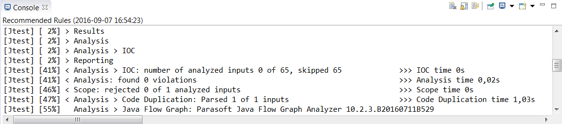 Console in Eclipse