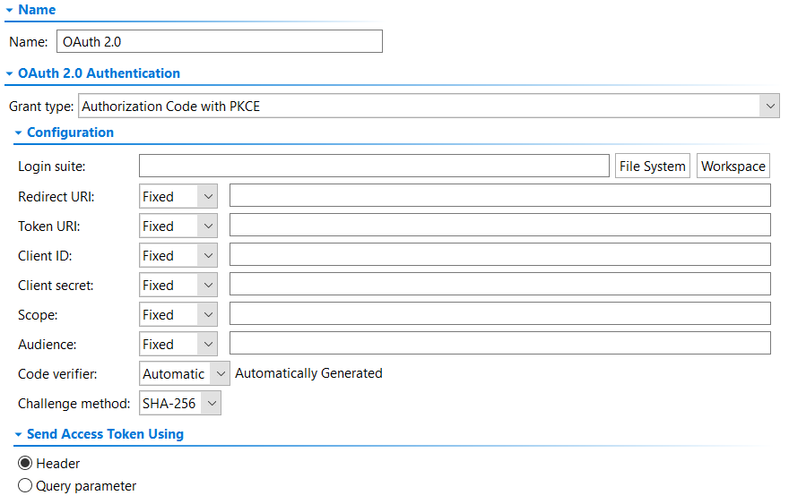 SOAtest and Virtualize with CTP 2022.2 (Japanese) > OAuth Authentication > OAuth-2.0-Authentication_settings_Auth-Code-w-PKCE.png