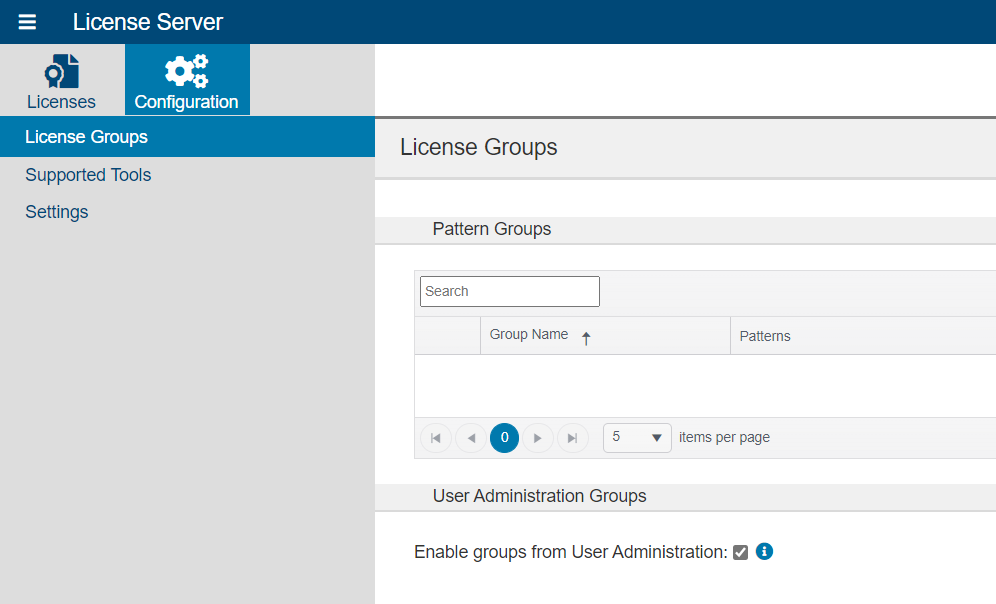 Parasoft License Server 2022.2 (Japanese) > Managing License Groups > LS_Config_License-Groupse.png