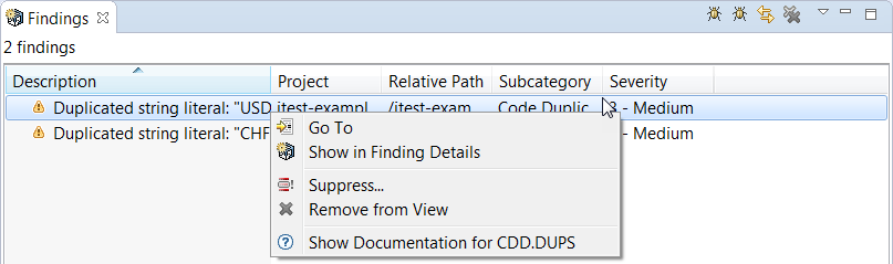 Parasoft Jtest 2023.1 (Japanese) > Viewing Code Duplicate Analysis Findings > image2018-7-16_16-12-18.png