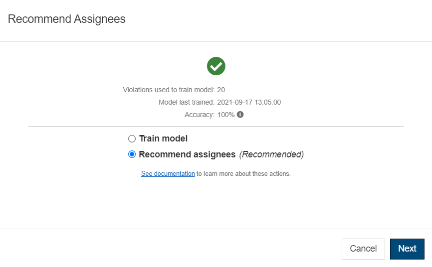 Parasoft DTP 2023.2 > Using the Machine Learning Feature - Recommending Assignees > image 103.png