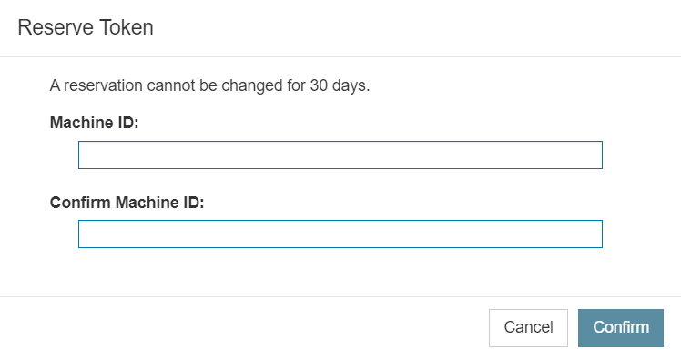 Parasoft DTP 2023.2 > Reserving Licenses > Reserve-Token-dialog.png