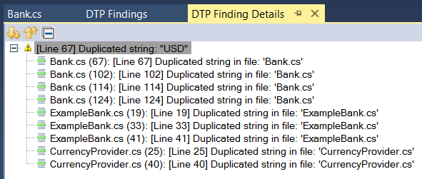 Parasoft dotTEST DTP Engine 10.3.3 > Viewing Code Duplicate Analysis Findings > image2017-1-23 13:49:31.png