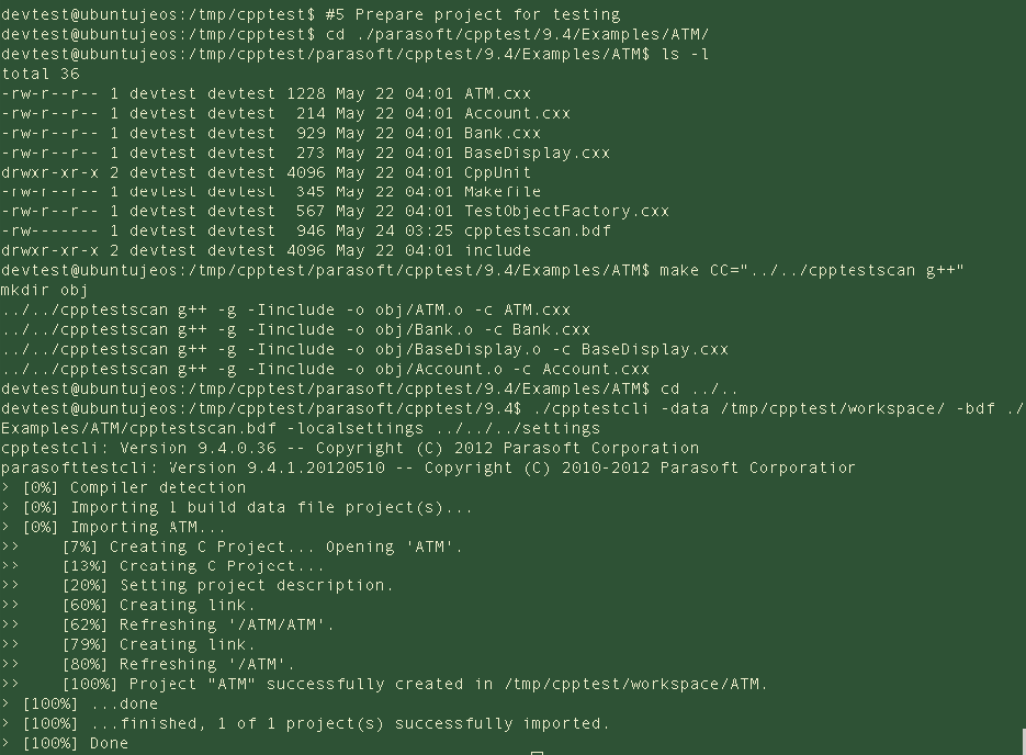 Working with C++test on a Headless Linux Machine - Parasoft C/C++test ...