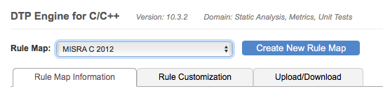 Parasoft DTP 5.3.3 > Customizing Rule Properties > dtp-choose-rulemap.png