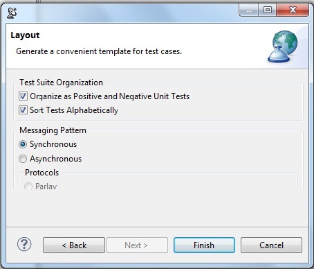 SOAtest and Virtualize with CTP 2025.1 > Creating Test Suites for Unit Tests > Layout.jpg