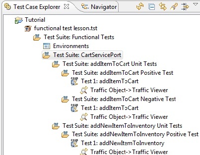 SOAtest and Virtualize with CTP 2025.1 > Creating Test Suites for Unit Tests > Test Case Explorer_folders.jpg