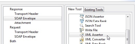 SOAtest and Virtualize with CTP 2025.1 > Creating Regression Tests Using the XML Assertor Tool > responce new tool.jpg