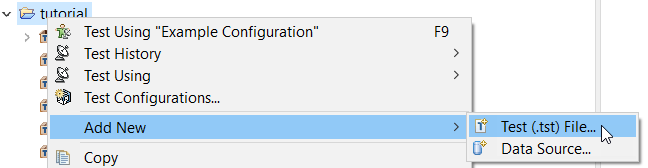 SOAtest and Virtualize with CTP 2025.1 > Web Static Analysis > Add-New_Test.png