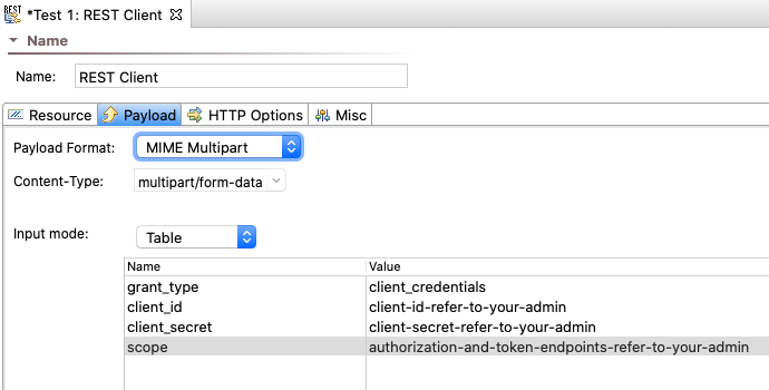 SOAtest and Virtualize with CTP 2025.1 > Using Smart Test Templates in OAuth 2 0 Client Credential Flows > soa-tut-rest-client-post-auth-cred-20201.png