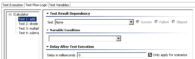 SOAtest and Virtualize with CTP 2025.1 > Configuring Test Suite Properties > TestFlowLogic.png