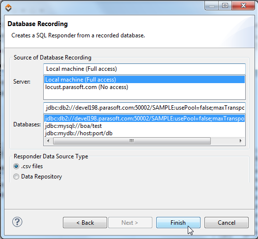 SOAtest and Virtualize with CTP 2025.1 > Creating SQL Responders from a Database Recording > 13.png