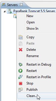 SOAtest and Virtualize with CTP 2025.1 > JDBC Configuration for ParaBank > clean.png
