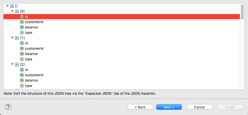 SOAtest and Virtualize with CTP 2025.1 > SOAtest Smart API Test Generator Tutorial > ssatg-tut-login-add-json-assertor-id-desktop.png