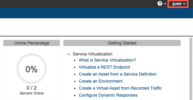 SOAtest and Virtualize with CTP 2025.1 > Logging In > ctp-guest-access-20201.png