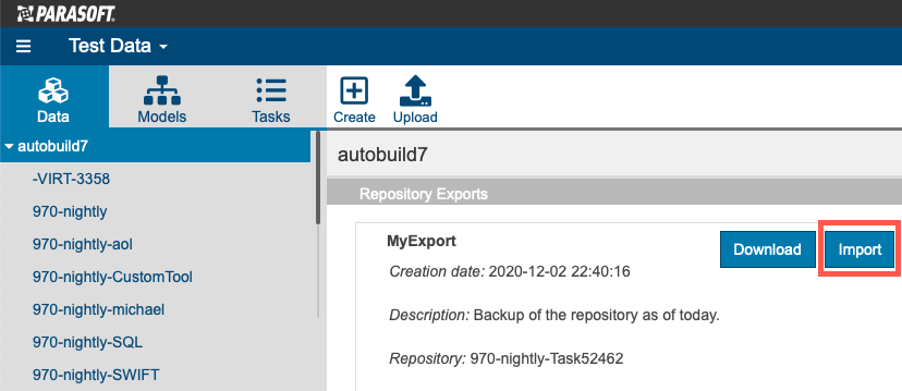 SOAtest and Virtualize with CTP 2025.1 > Creating and Managing Repositories > ctp-td-import-repo-20211.png