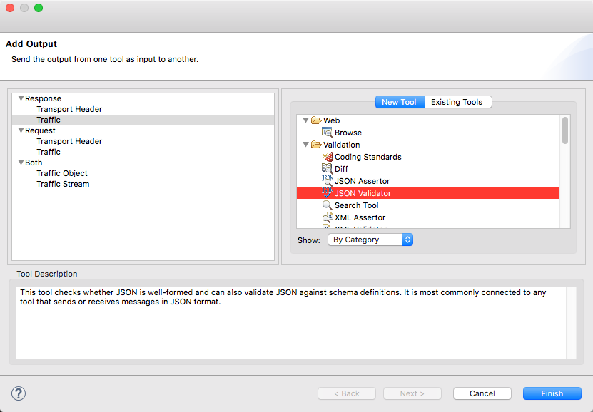 SOAtest and Virtualize 2025.1 > JSON Validator > adding-json-validator-tool-9107.png
