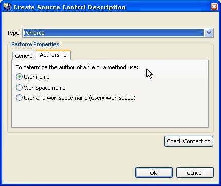 Parasoft C++test 10.3.2 for Eclipse (Japanese) > Connecting to Source Control > create a source contril description.jpg