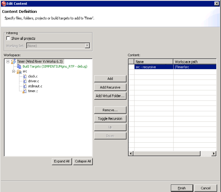 Wind River Workbench プロジェクトの直接テスト Parasoft C Test 10 3 2 For Eclipse Japanese Parasoft Documentation