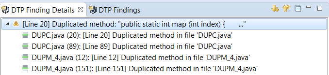 Parasoft C/C++test DTP Engine 10.3.2 (Japanese) > Viewing Code Duplicate Analysis Findings > image2016-9-19 14:51:7.png
