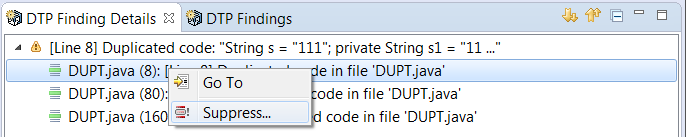 Parasoft C/C++test DTP Engine 10.3.2 (Japanese) > Viewing Code Duplicate Analysis Findings > image2016-9-19 15:13:0.png