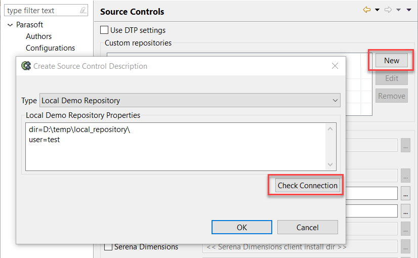 Parasoft C/C++test Professional 2024.1 for Eclipse (Chinese) > Adding a Custom Source Control Integration > image2020-1-13_16-4-27.png