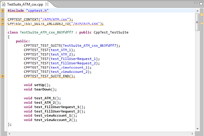 Parasoft C/C++test Professional 2024.2 for Visual Studio (Japanese) > Exercise 1 - Generating Unit Tests > 6.png
