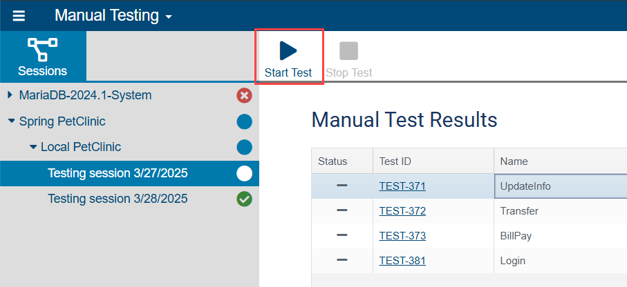 SOAtest and Virtualize with CTP 2025.1 > Manual Tests > Manual-Testing-page_Start-Test-button-highlight.png