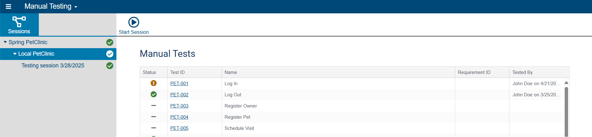 SOAtest and Virtualize with CTP 2025.2 > Manual Tests > Manual-Tests-table.png