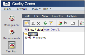 SOAtest and Virtualize 9.10.4 with CTP 3.1.1 > Environment Manager Test Type for HP ALM Quality Center 1.0 > using-em-test-type-qc10.png