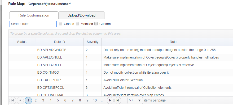 Parasoft Jtest 10.4.0 > Customizing Static Analysis Rules > image2018-4-12_14-36-43.png