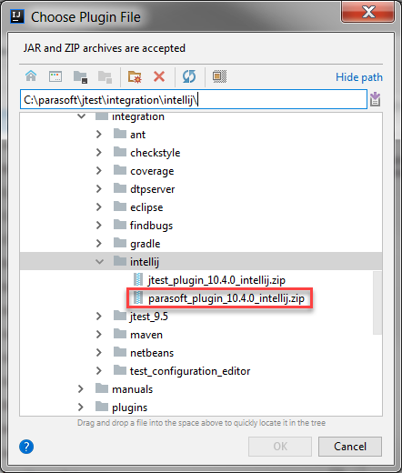 Parasoft Jtest 10.4.0 > Plugin for IntelliJ IDEA > image2018-6-18_10-40-59.png