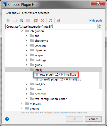 Parasoft Jtest 10.4.0 > Plugin for IntelliJ IDEA > image2018-6-18_10-41-49.png