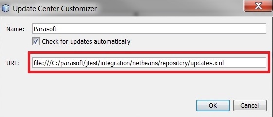 Parasoft Jtest 10.4.0 > Plugin for NetBeans > netbeans_install_1.4.jpg