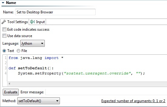 SOAtest 9.10.6 > Mobile Interface Testing > jython.jpg