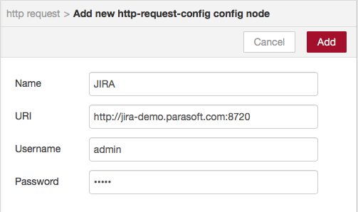 Parasoft DTP 5.4.0 (Japanese) > Policy Center Practice - Defects for JIRA > config-jira-connection-node.png