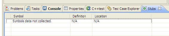 Parasoft C/C++test Professional 10.4.2 (Eclipse) > Exercise 3 - Reviewing Stub Information > 12.png