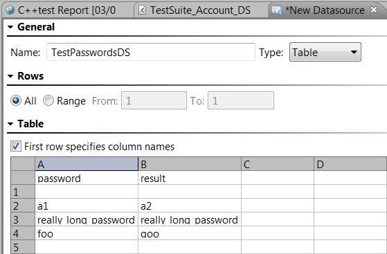 Parasoft C/C++test Professional 10.4.2 (Eclipse) > Exercise 12 - Using Data Sources in Unit Tests > datasourceE.png