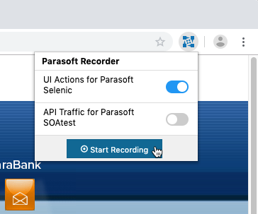 SOAtest and Virtualize 9.10.7 with CTP 3.1.3 > Parasoft Recorder Usage > ps-recorder-start-ui-action-recording-9108.png