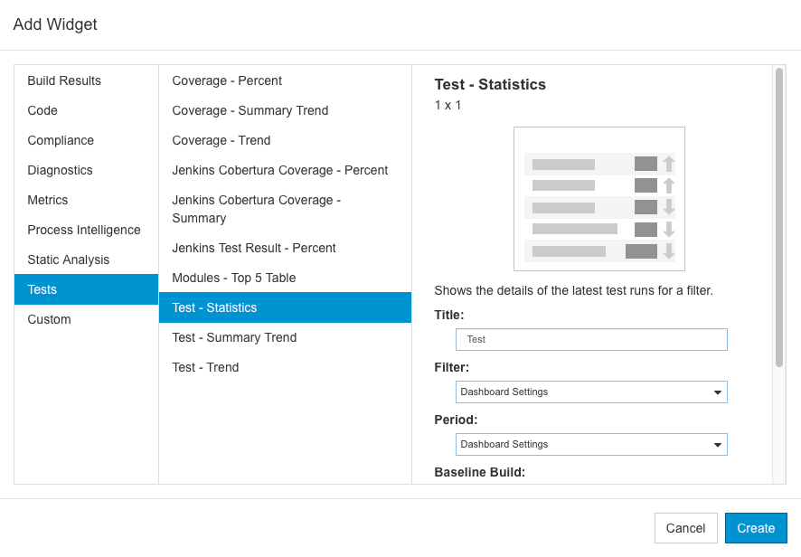 Parasoft DTP 5.4.2 > Preparing DTP for Application Coverage > cam-tutorial-create-cov-dash-add-widget2.png