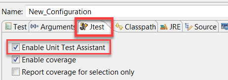 Junit テストの実行とカバレッジの収集 Parasoft Jtest Dtp Engine 10 3 1 Japanese Parasoft Documentation