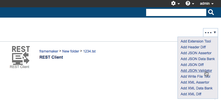 SOAtest and Virtualize 9.10.8 with CTP 3.1.4 (Japanese) > JSON Validator CTP > ctp-add-json-validator-312.png