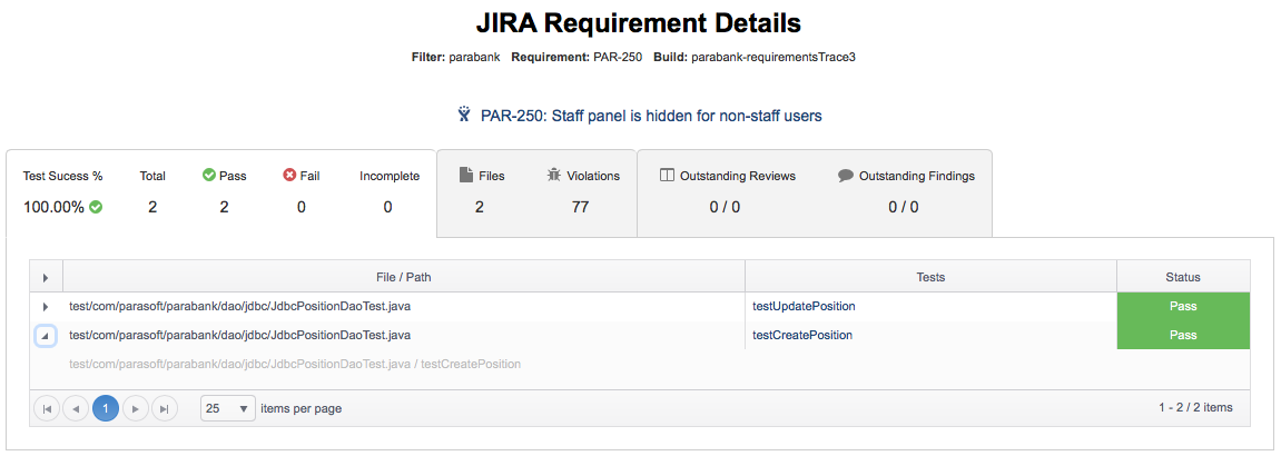 Jira との統合 Parasoft Dtp 5 4 3 Japanese Parasoft Documentation