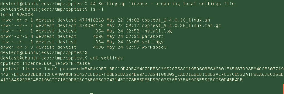 Working with C++test on a Headless Linux Machine - Parasoft C/C++test ...