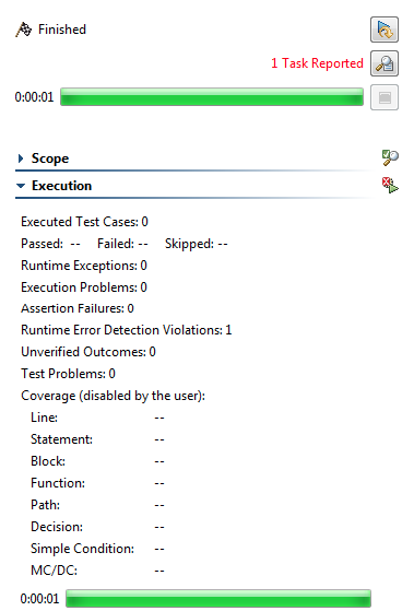 Parasoft C/C++test Professional 2020.1 (Eclipse) > Exercise 2 - Performing Runtime Error Detection > Test.png