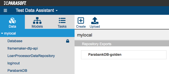 SOAtest, Virtualize, and CTP 2020.1 (Chinese) > Capturing and Managing Test Data > tda-tut-view-all-repo-exports.png