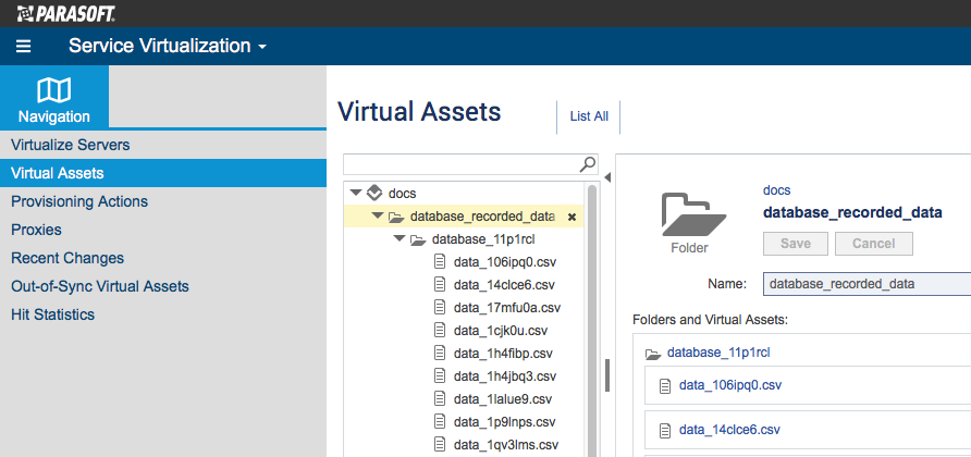 SOAtest, Virtualize, and CTP 2020.1 (Chinese) > Capturing and Managing Test Data > tda-tut-view-rec-db-query-files.png