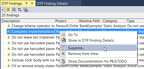 Parasoft dotTEST DTP Engine 10.3.2 > Suppressing Findings > image2017-1-23 12:22:52.png